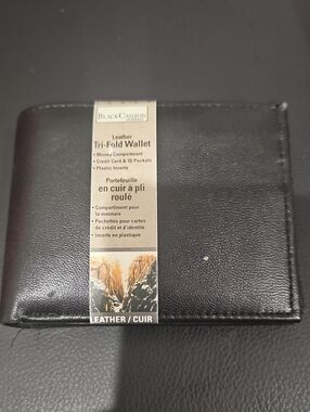 Black Leather Wallet